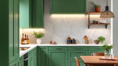 29 Stunning Green Cabinet Kitchen Ideas to Enliven Your Culinary Space