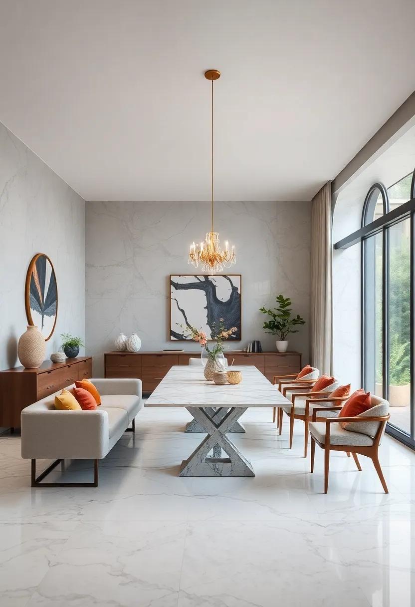 25 Elegant Ways to Incorporate Marble into Your Dining Room Design
