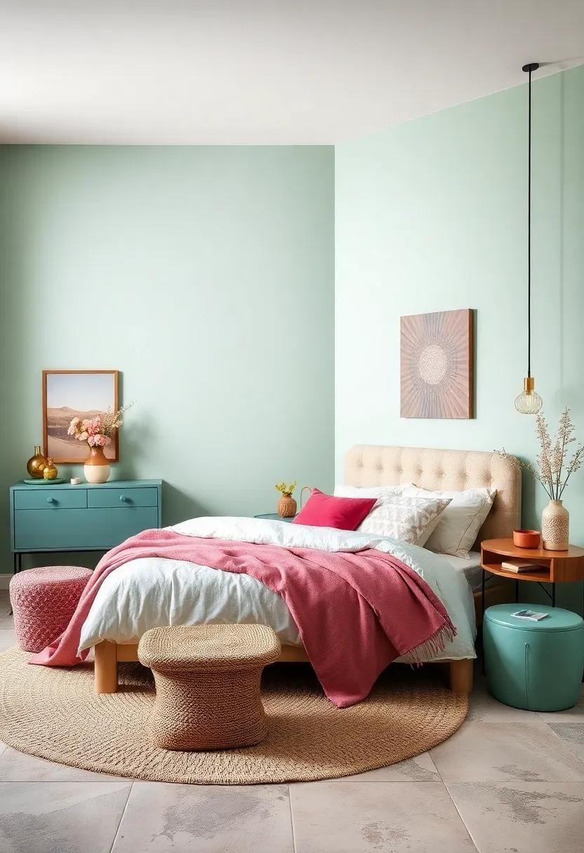 Soft Mint: This fresh hue evokes feelings of calm and rejuvenation, making it a delightful choice for a peaceful romantic escape