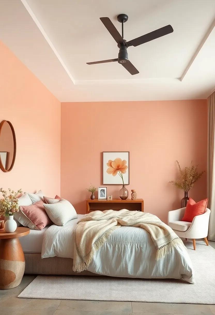Pale Peach: This warm and inviting color brings a sense of warmth and cheer, creating a livable and loving environment