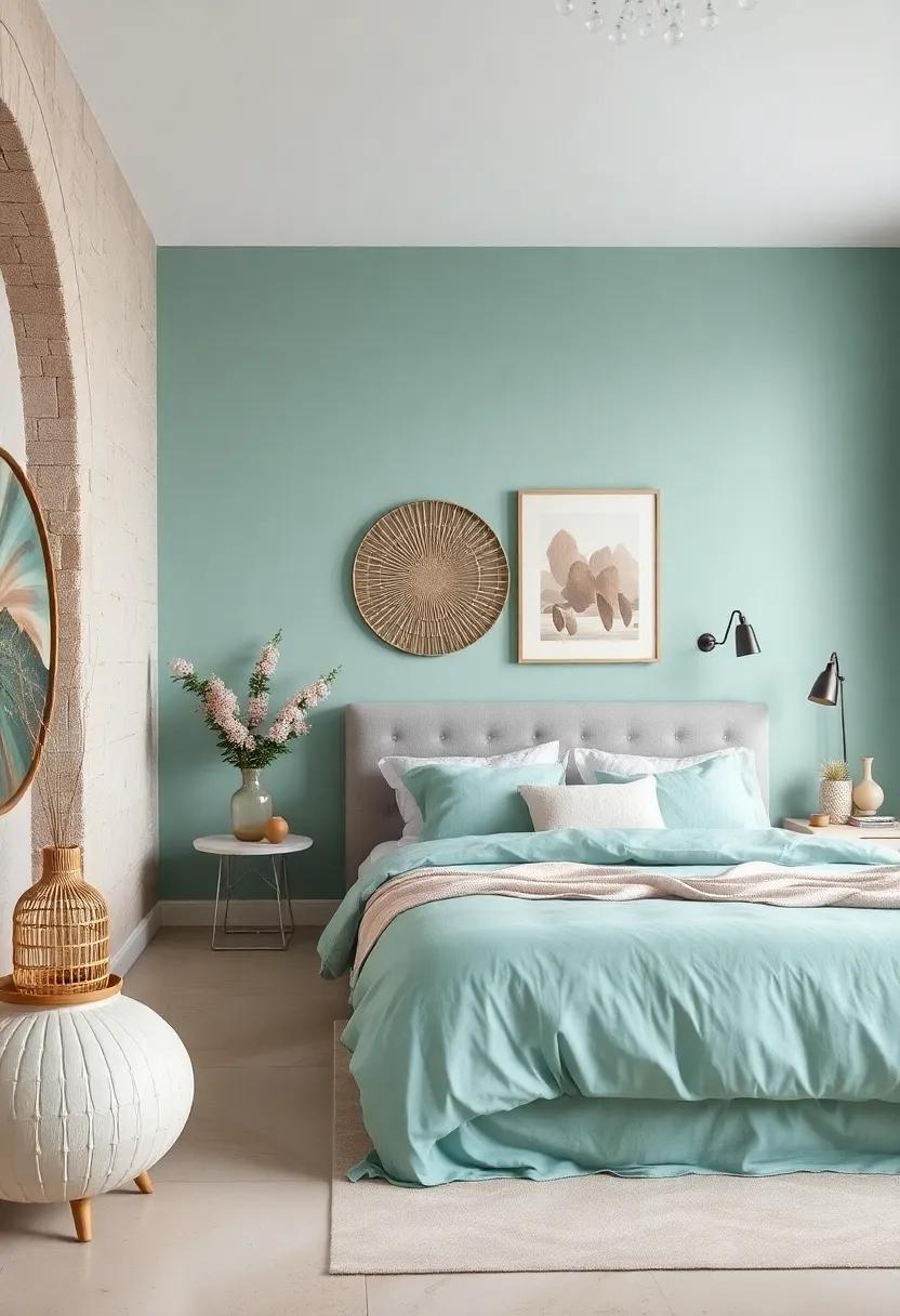 Pale Aqua: Channel coastal vibes with a pale aqua hue, reflecting serenity and calmness while allowing for easy decor versatility
