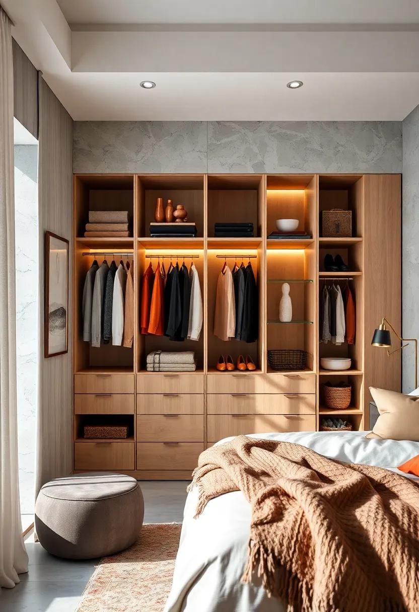 Define Your Style: Use your open shelving as a canvas that reflects your unique taste—arrange items by color, style, or trend for an effortlessly chic look