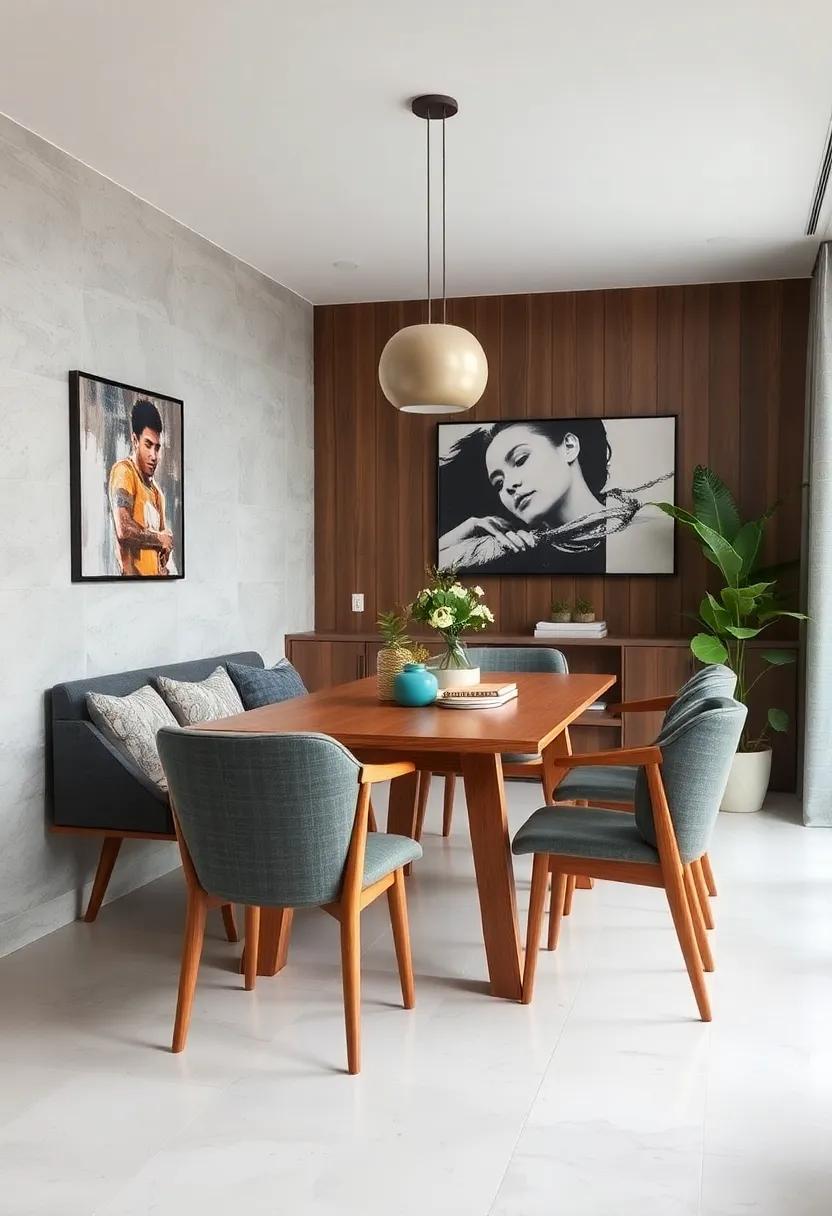 Scandinavian Wood Dining Bench: For âa functional and âstylish alternative to traditional chairs, this bench makes for cozy seating and easy storage