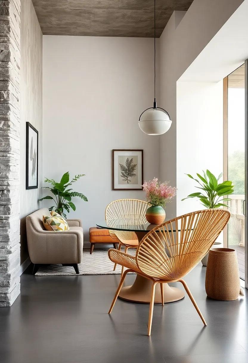 Contemporary Palm â˘Leaf Chair: With its unique⤠shape, âthis chair evokes aâ feeling of⢠openness and⢠style â¤while being âŁlight enoughâ to relocate as âneeded