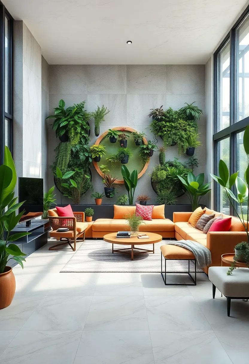 Transform your walls into living art​ with vertical gardens that not ⁣only save space but also serve as a stunning focal point in your home