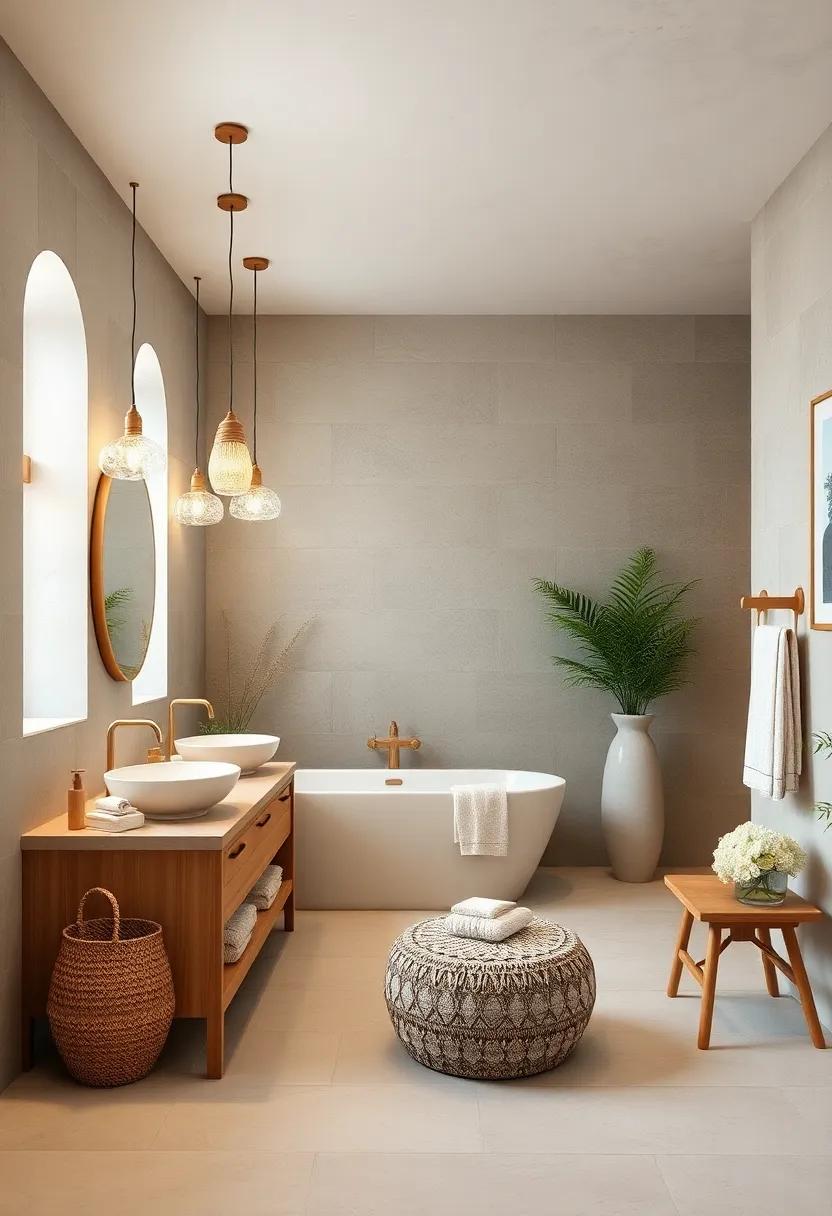 Sea Glass Pendant Lights: Consider sea glass shades that reflect light beautifully, reminiscent of waves and seaside tranquility