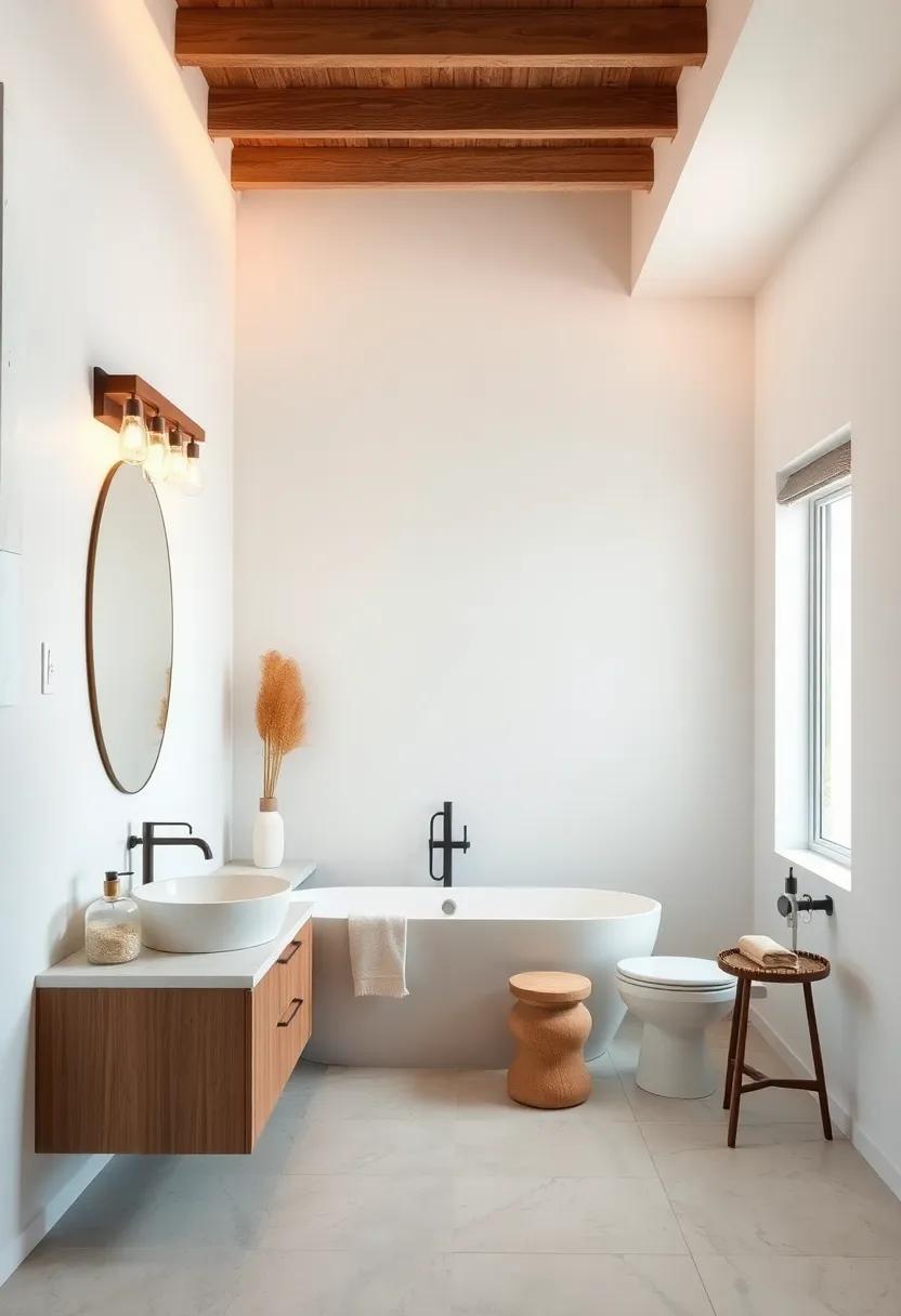 Wood and Metal Mix Fixtures: Explore a combination of wood and metal in lighting, bringing a modern touch to traditional coastal elements