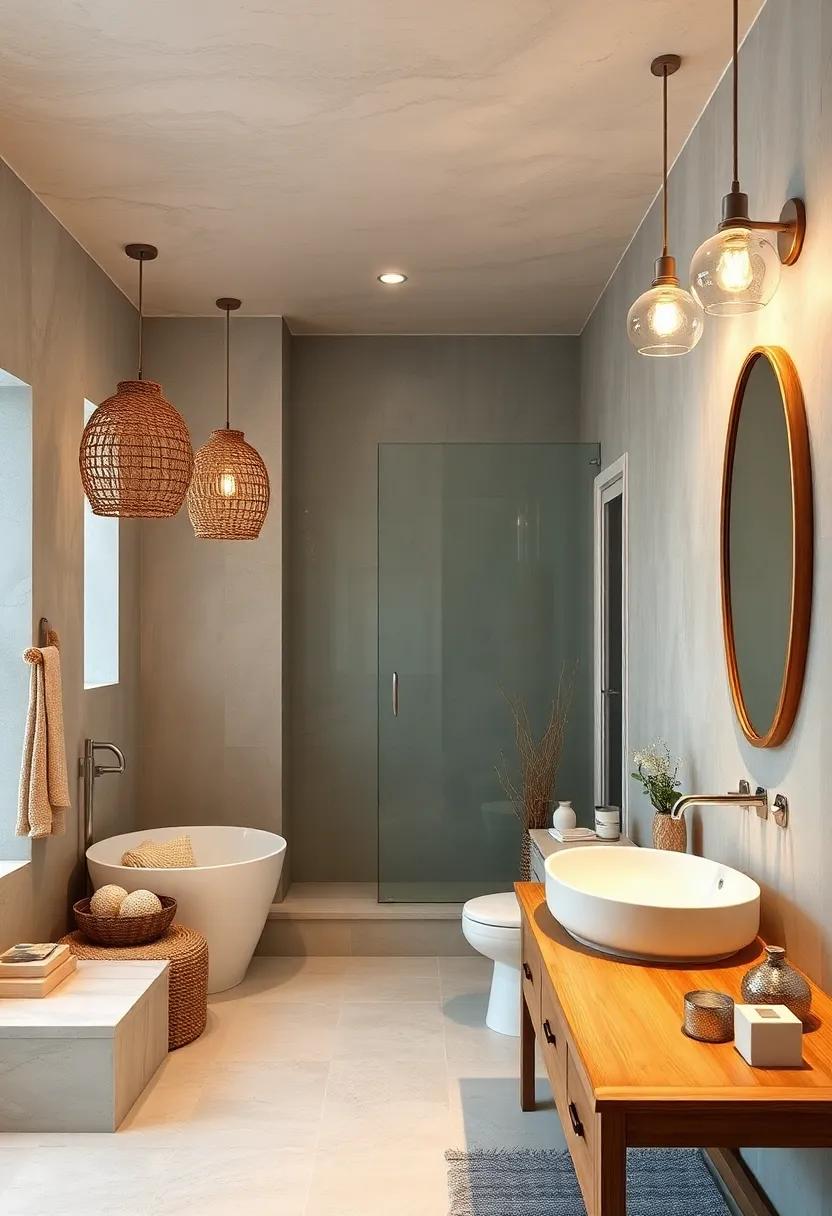 Jute Rope Lanterns: Hang jute rope lanterns to introduce a rustic charm while enhancing the coastal aesthetic