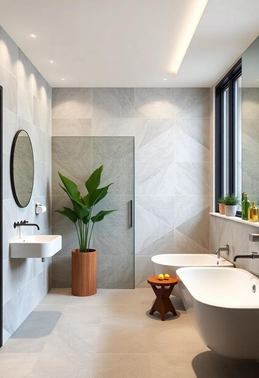 Go Bold with Geometric Patterns: Explore the ‍eye-catching world​ of geometric ⁢tiles, perfect for adding a⁤ dynamic touch⁤ without overwhelming your space
