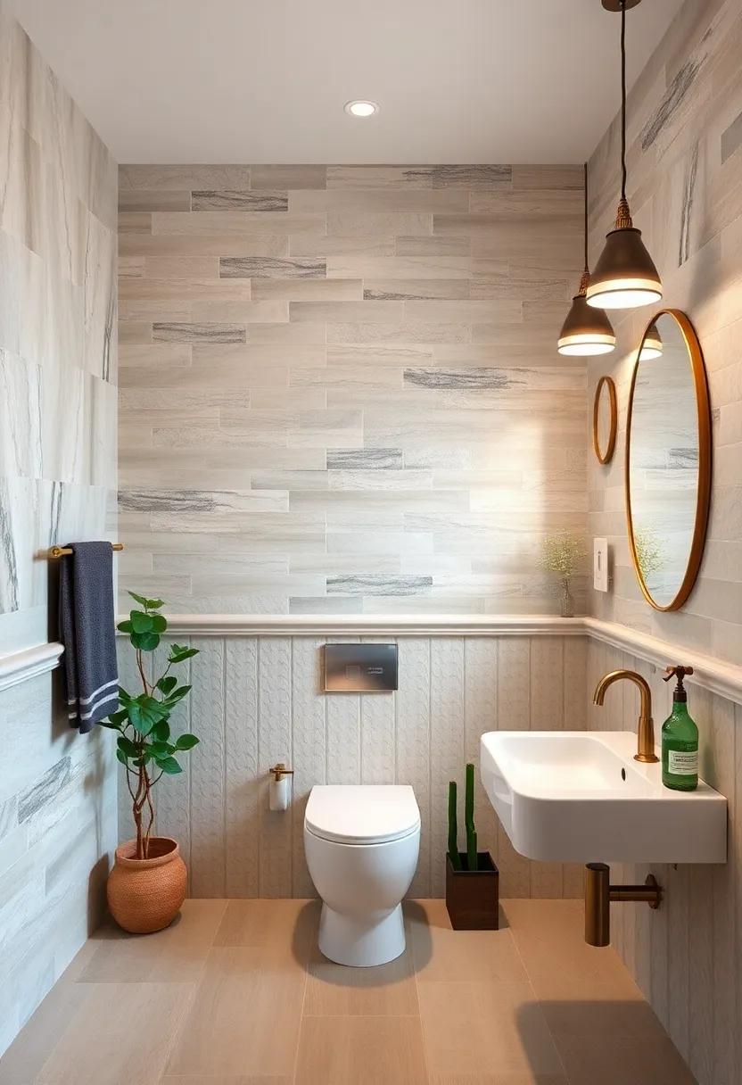 Use of Wainscoting Tiles: ​Combine wall tiles with⁤ wainscoting techniques ⁣for a ⁣classic ⁣look that grounds ​a small bathroom beautifully