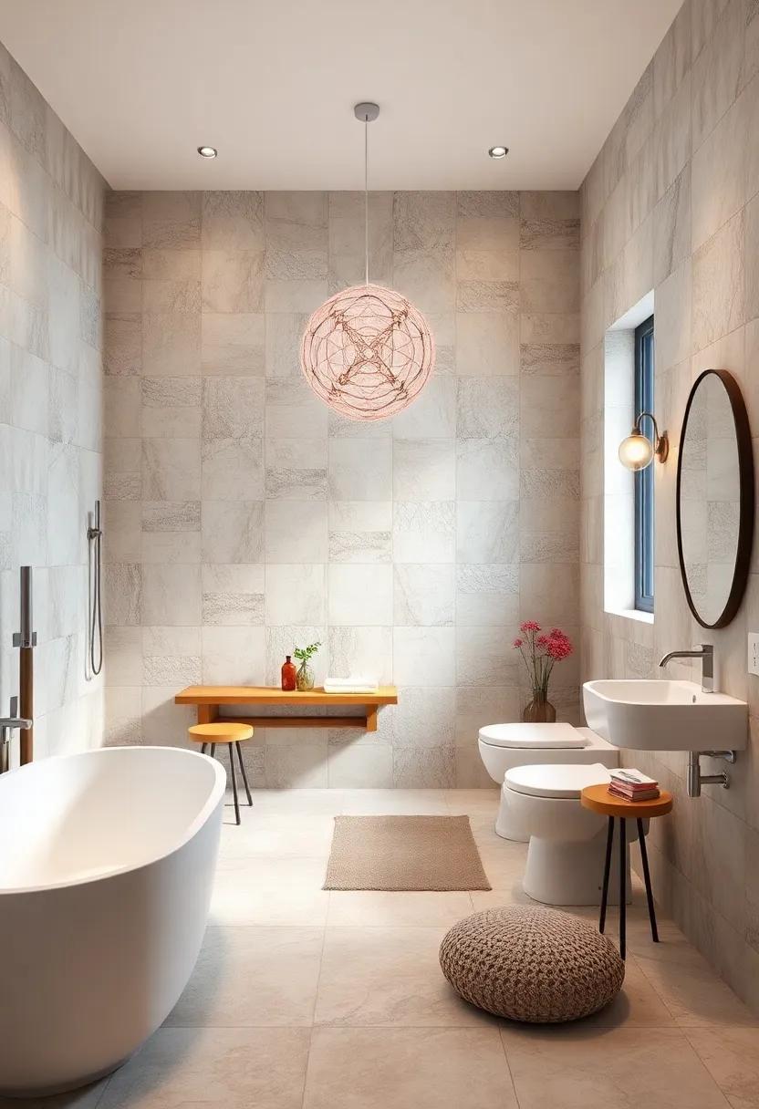 Floating⁢ Tiling‌ Techniques: ‍Create a visual illusion of floating ‍tiles that provide ⁢a unique perspective while maintaining an airy feel