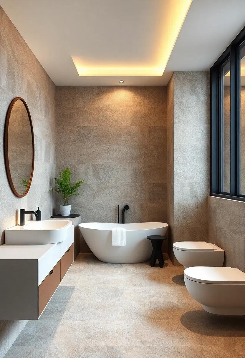 Curved Tile Designs: Take a break from straight ⁤edges with curved⁤ tiles that soften the​ room's appearance and introduce a ‌flowy design