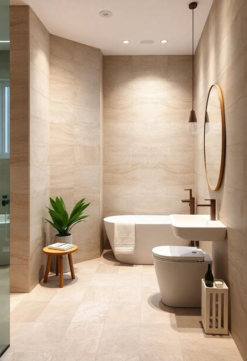 Neutral natural ⁤Stone: Use ‍natural stone⁤ tiles in subdued colors ​to add a rustic yet sophisticated touch that meshes well with ⁣various decor styles