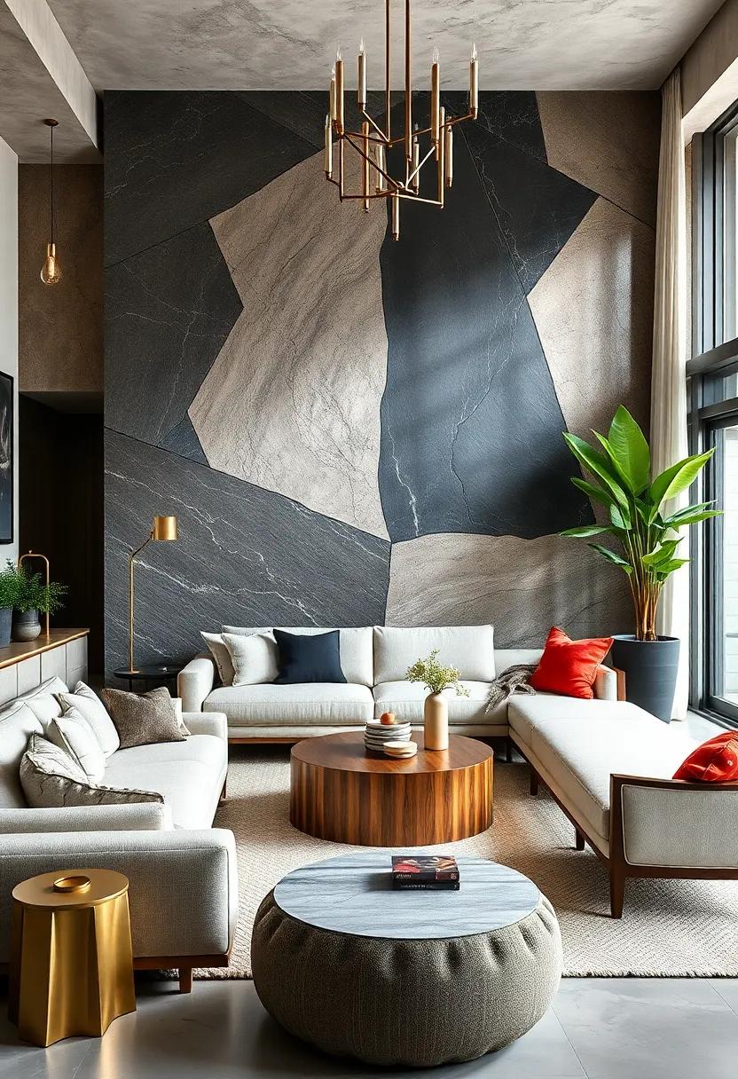 Luxe Minimalism: Pair rich blacks and whites with refined metallics for a chic and stylish space that feels effortlessly elegant