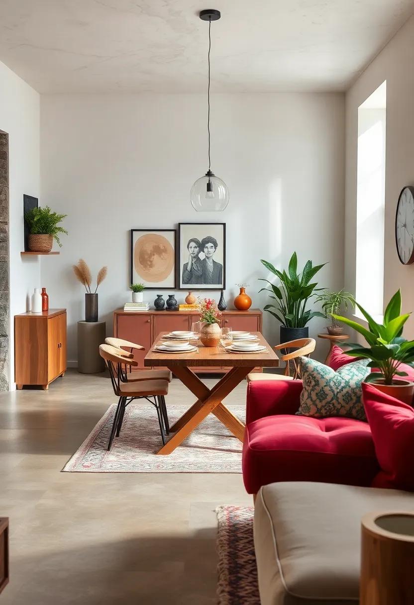 Incorporate Vintage​ Finds: Visit thrift stores or flea markets‌ for unique dining accessories ​and​ furniture pieces ‌that add character to your​ space