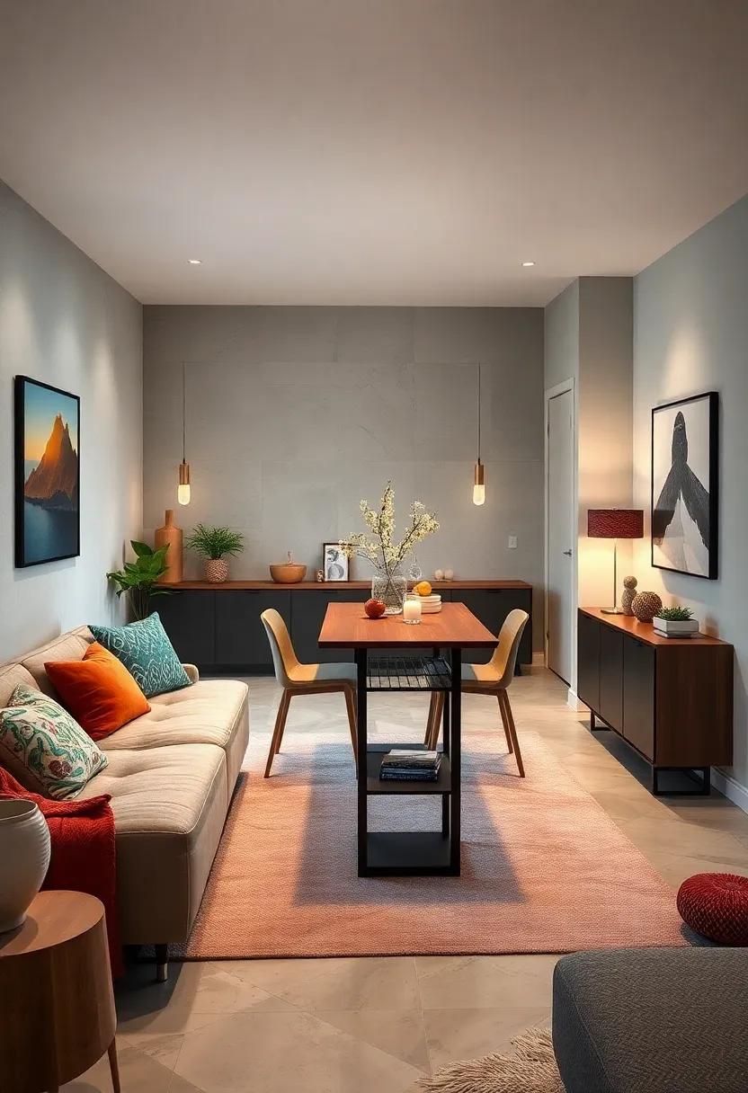 Install a ‍Wall-Mounted Drop-Leaf ⁢Table: If floor ​space is limited, consider a foldable table that can ​be mounted to​ the‍ wall for ⁤a chic, space-saving solution