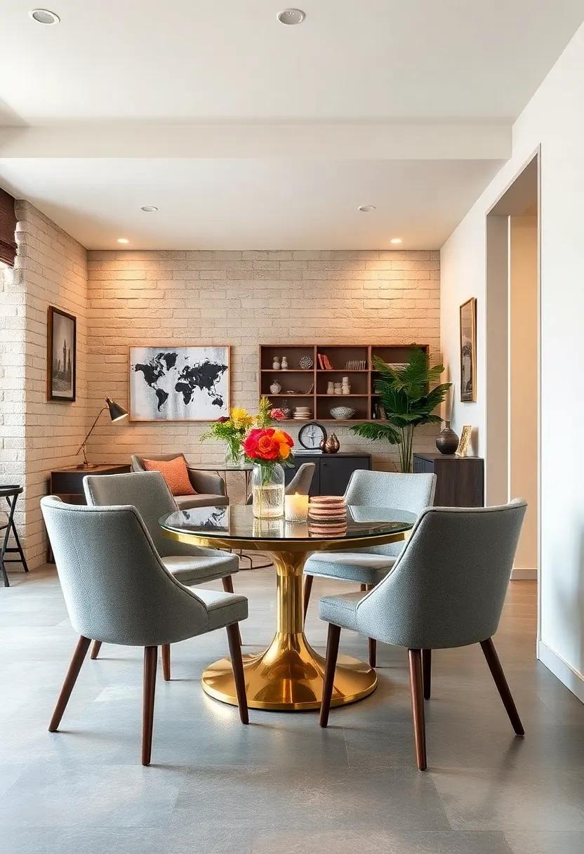 Select Chic dining Chairs: Invest ‌in stylish dining⁣ chairs that reflect your personal taste while providing⁢ comfort‍ and usability in‍ a compact ​area