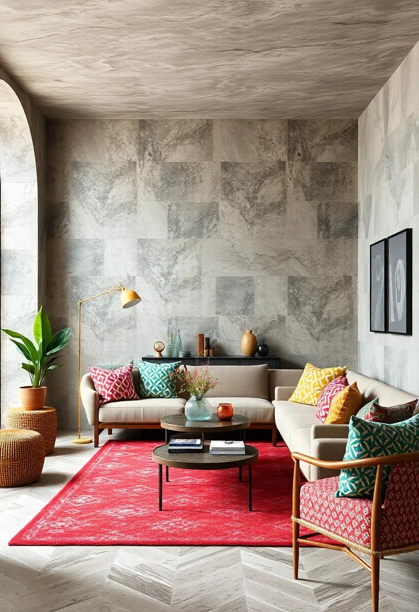 Seasonal Switch: Change out textiles based on the season, introducing vibrant patterns to refresh your space