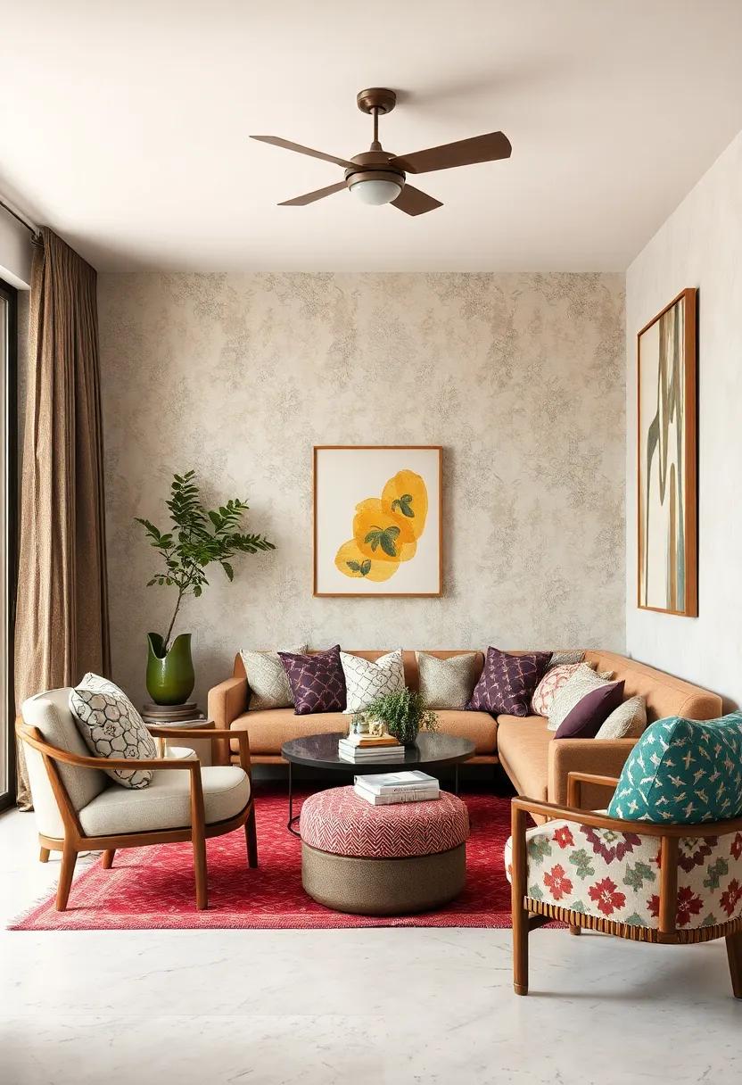 Themed Corners: Designate a corner of your home to showcase a specific pattern theme for a curated yet casual feel