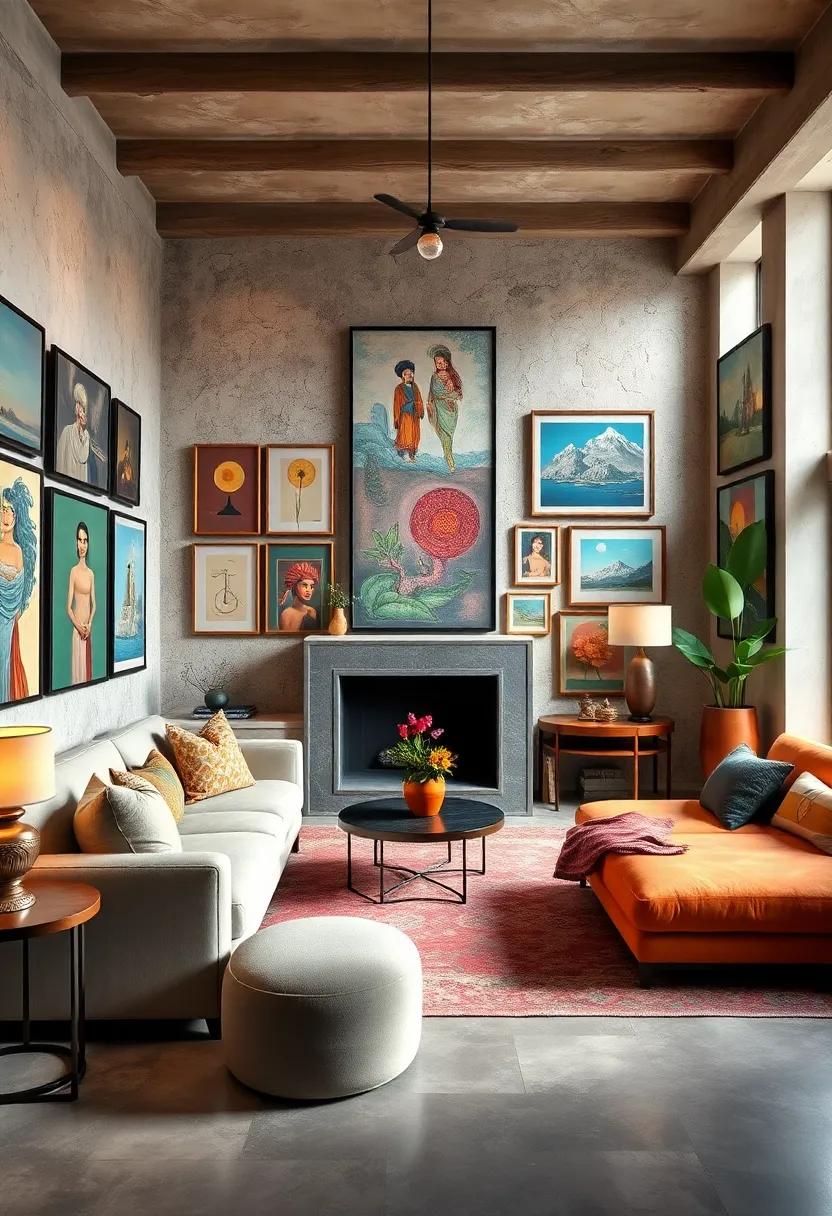 Celebrate Cultural Diversity: Feature art from different cultures to reflect a‌ global aesthetic,‌ enriching ‍the room’s character
