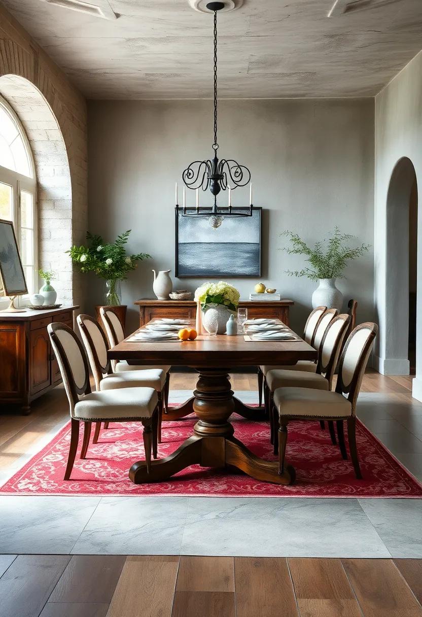 Introduce antique or distressed finishes​ on furniture ⁣to create an​ authentic rustic feel