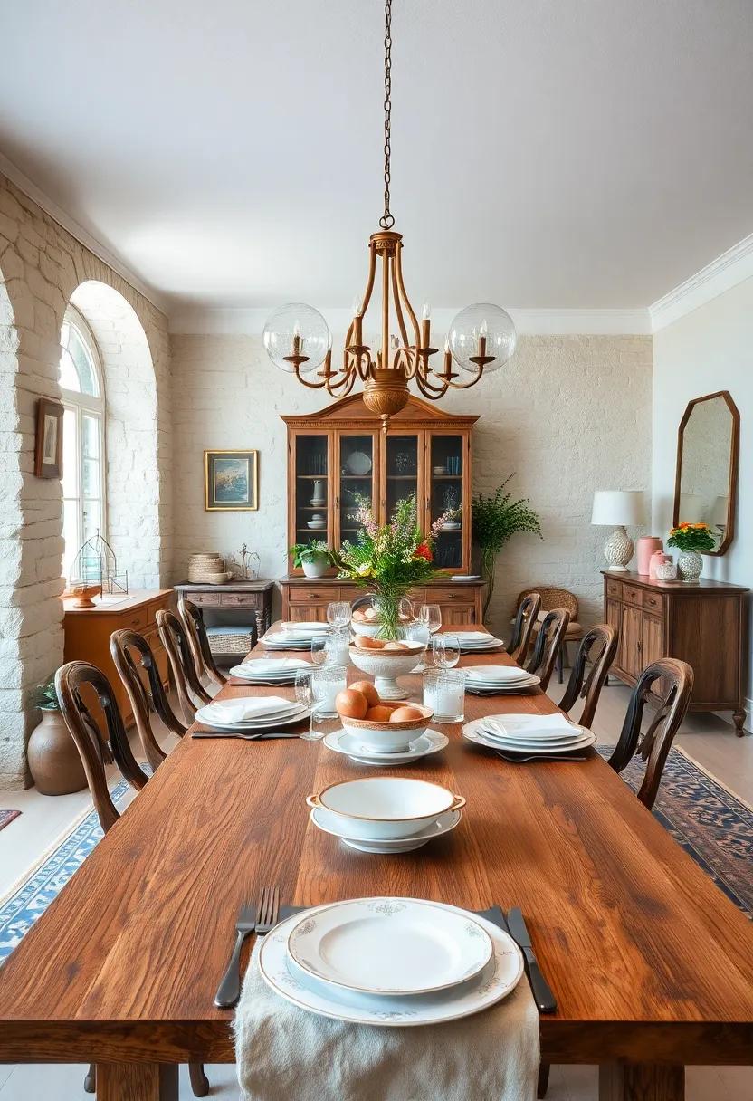 Set the ​table with vintage china or ceramic dishware‍ to evoke ‍old-world French charm
