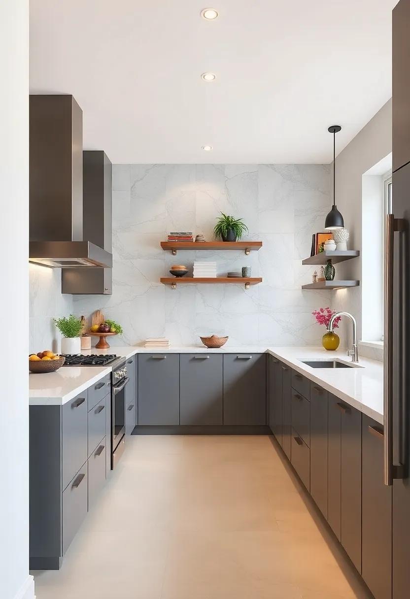 Bold Backsplashes: Find out how a striking backsplash can serve as a focal point and elevate your galley kitchen's aesthetic