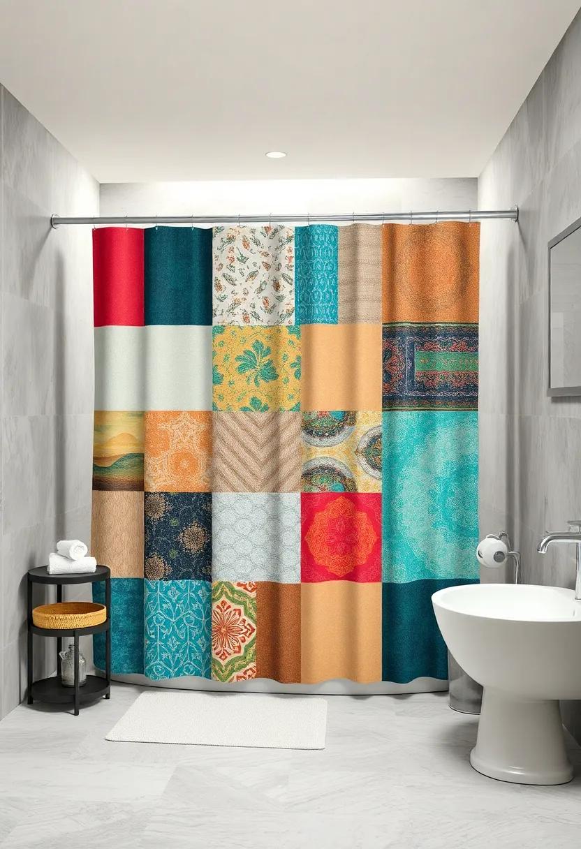 Artistic Collage: A patchwork of various patterns and prints creates a unique and eclectic look that showcases your style