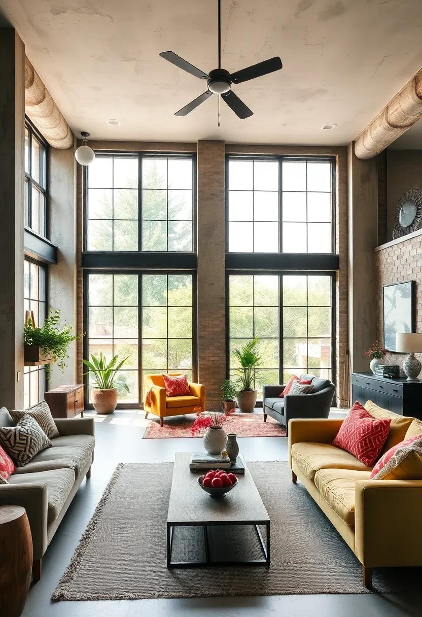 Floor-to-Ceiling Windows: Maximize natural light⁤ with large windows ​that not only brighten ‍the space but also ⁤highlight ‌the industrial ‍architecture