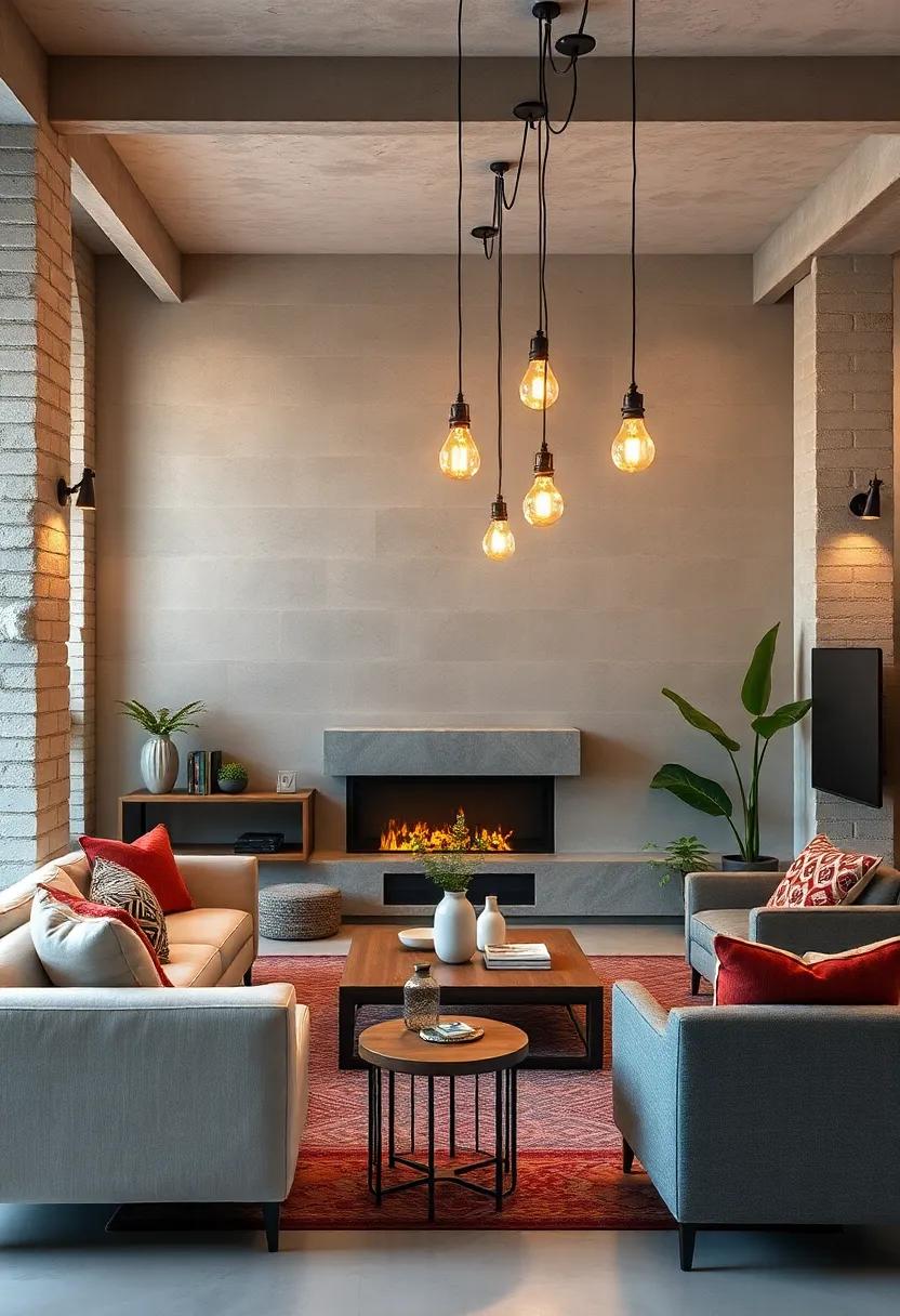 Statement Lighting Fixtures: ⁤Choose oversized pendants or ⁣retro Edison bulbs to illuminate your‌ space while making‌ a bold design statement