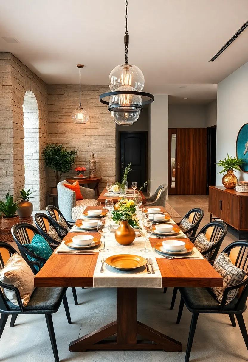 switch Up⁢ Place Settings: Mix and match your dinnerware for ⁤a rustic, eclectic look that reflects your personality