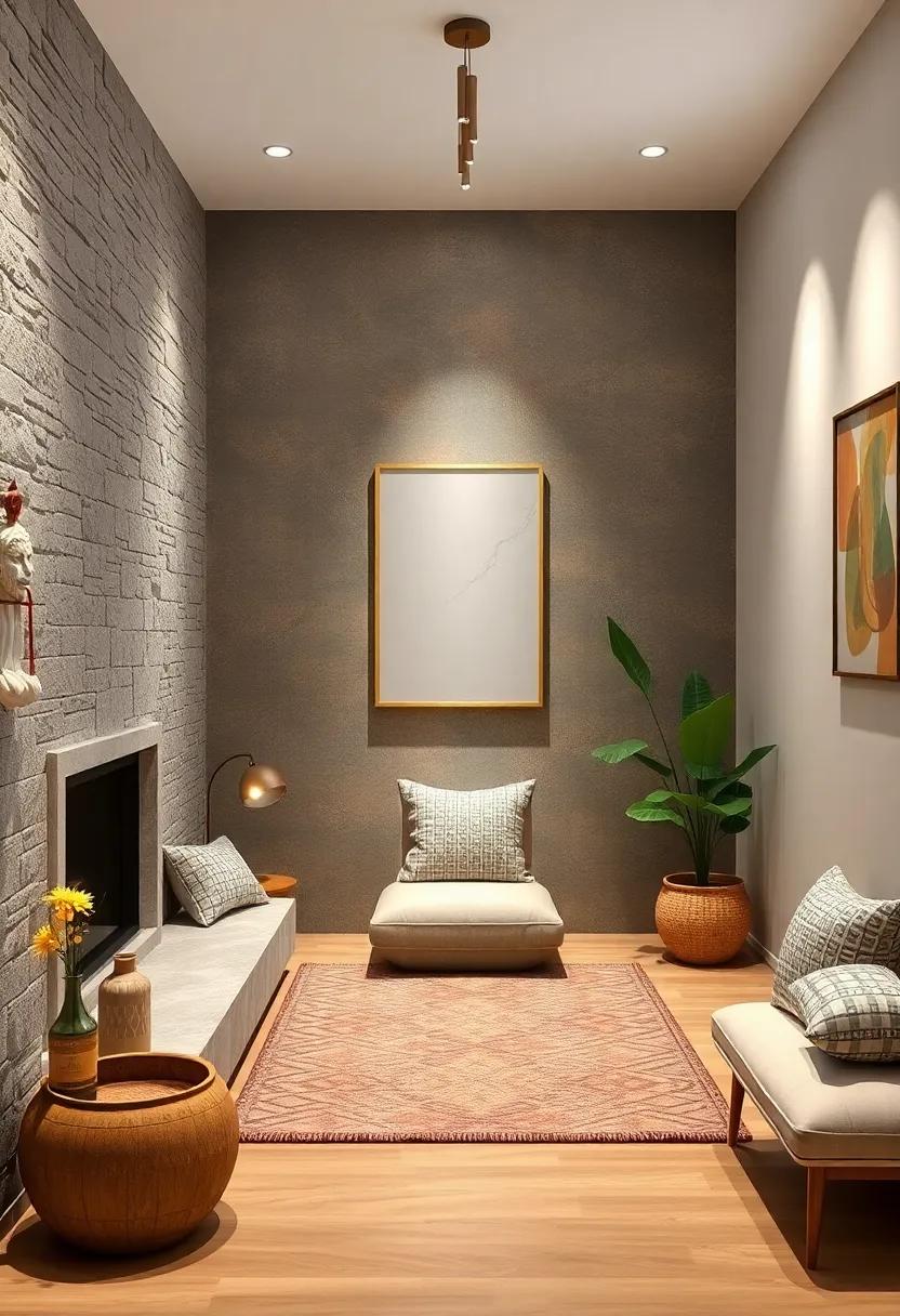 Serene Meditation Corner: craft a peaceful‍ meditation space ⁢with soft lighting, a comfortable⁣ cushion, and calming decor for tranquility
