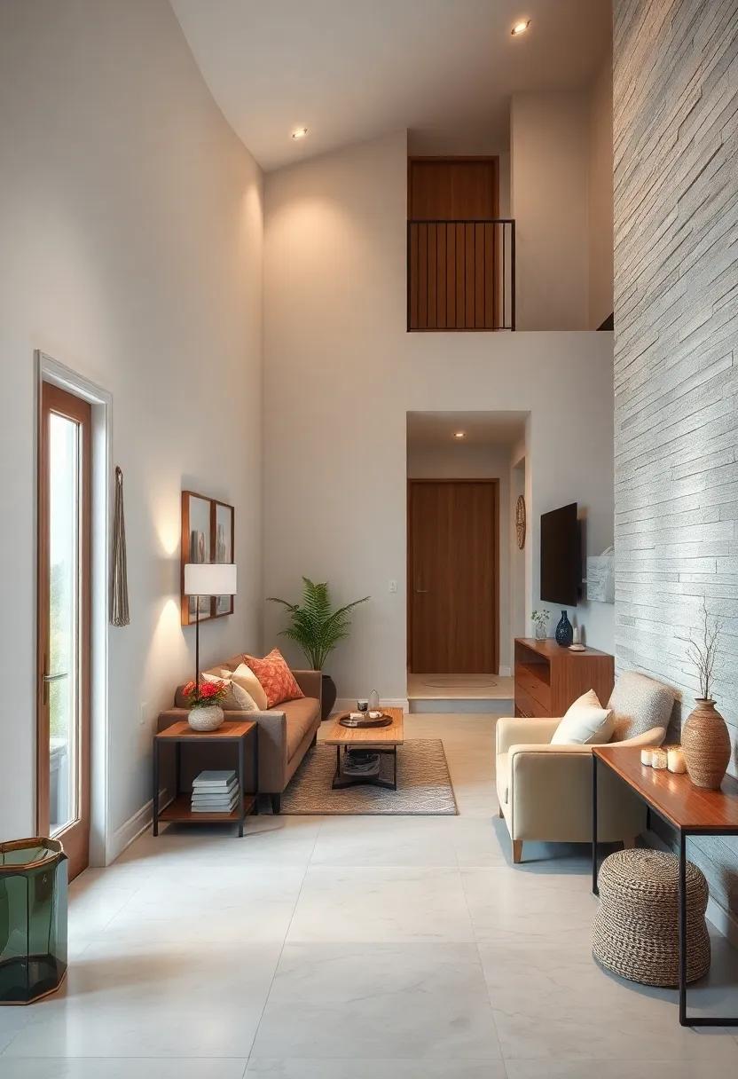 Functional Entryway: ‌Convert the ⁤area into‌ an⁣ entryway ⁤with hooks for coats, ⁢a small bench for shoe removal, and​ stylish storage solutions