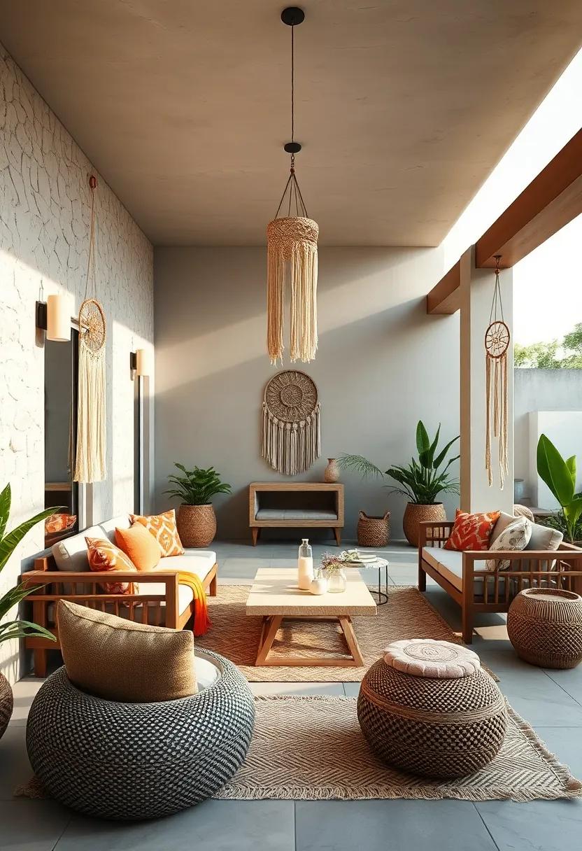 Dream Catchers: Hang beautiful dream catchers or macramé wall hangings for a touch of boho charm and whimsy