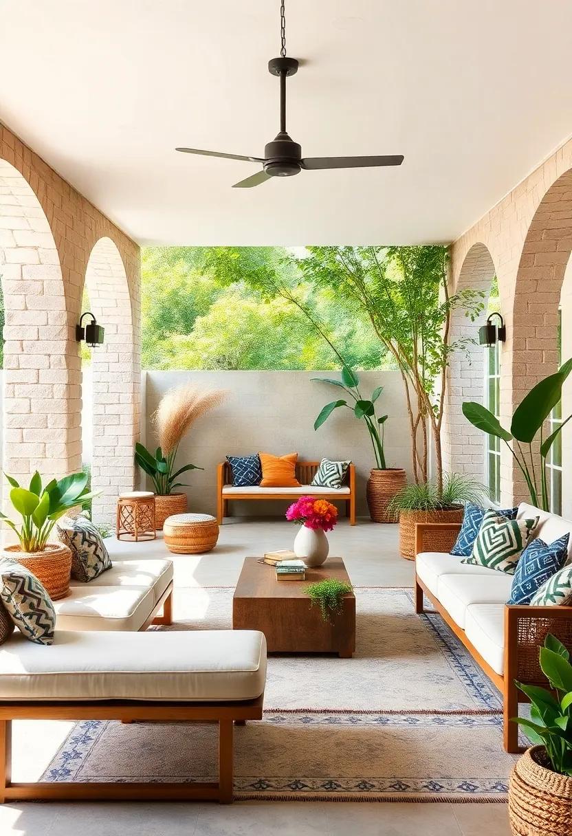 Multi-Functional Furniture: Include furniture that can serve various purposes, like storage benches or folding tables, for practicality and style