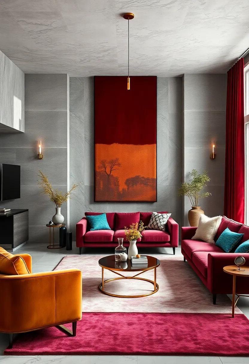 Layering Textures: Combine velvet with other materials like leather and wood to create a dynamic and visually interesting interior