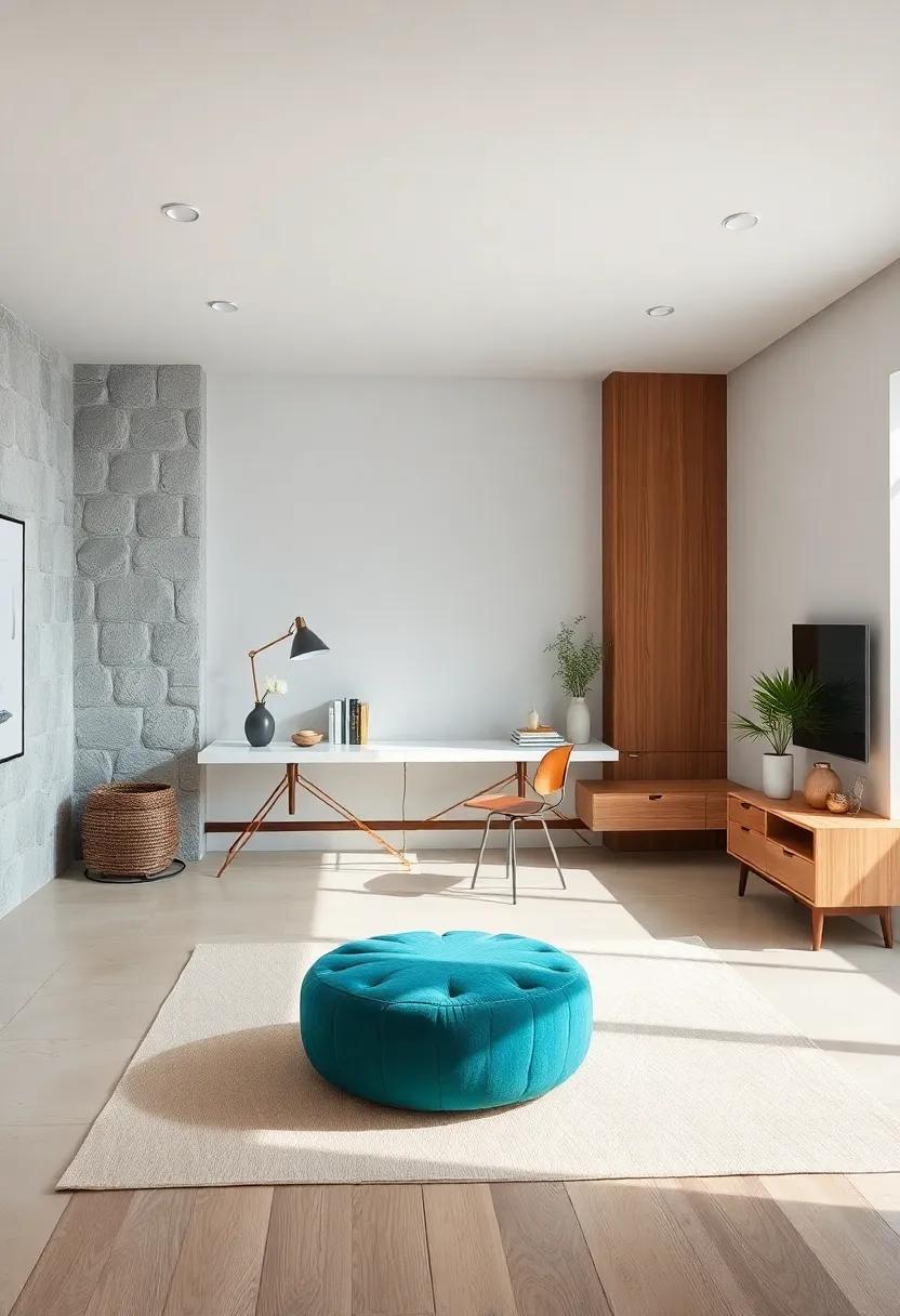 elevate your focus‍ with a sleek ‍minimalist desk made from eco-friendly materials, proving that you​ can create a stylish⁣ office while being kind to the planet