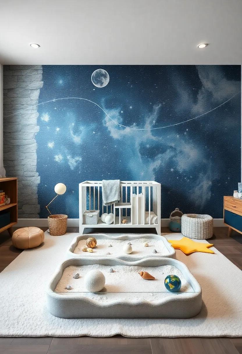 Space‌ Sensory ⁣Play: Dive⁤ into sensory bins filled with “moon sand” and “stardust”⁤ for captivating tactile⁤ experiences