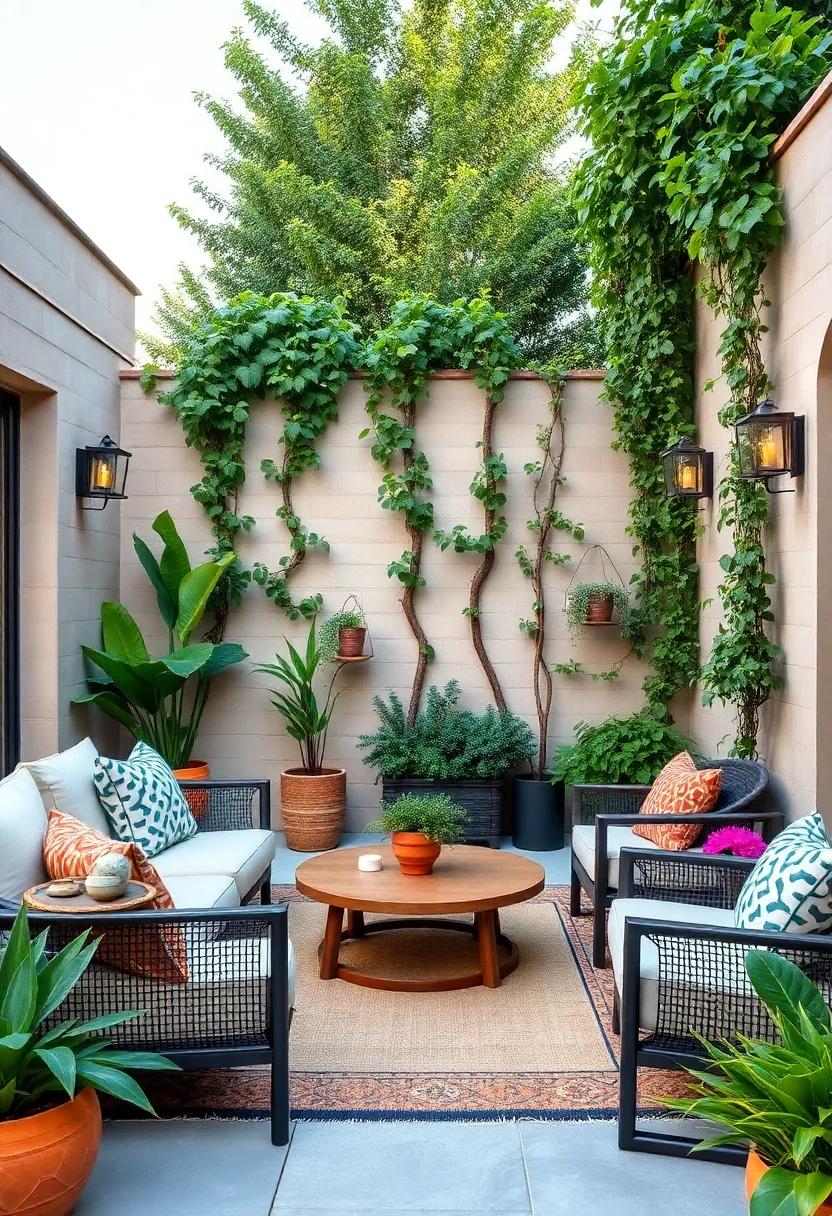 Opt for Evergreen Climbers: Select plants that retain their foliage year-round for consistent privacy