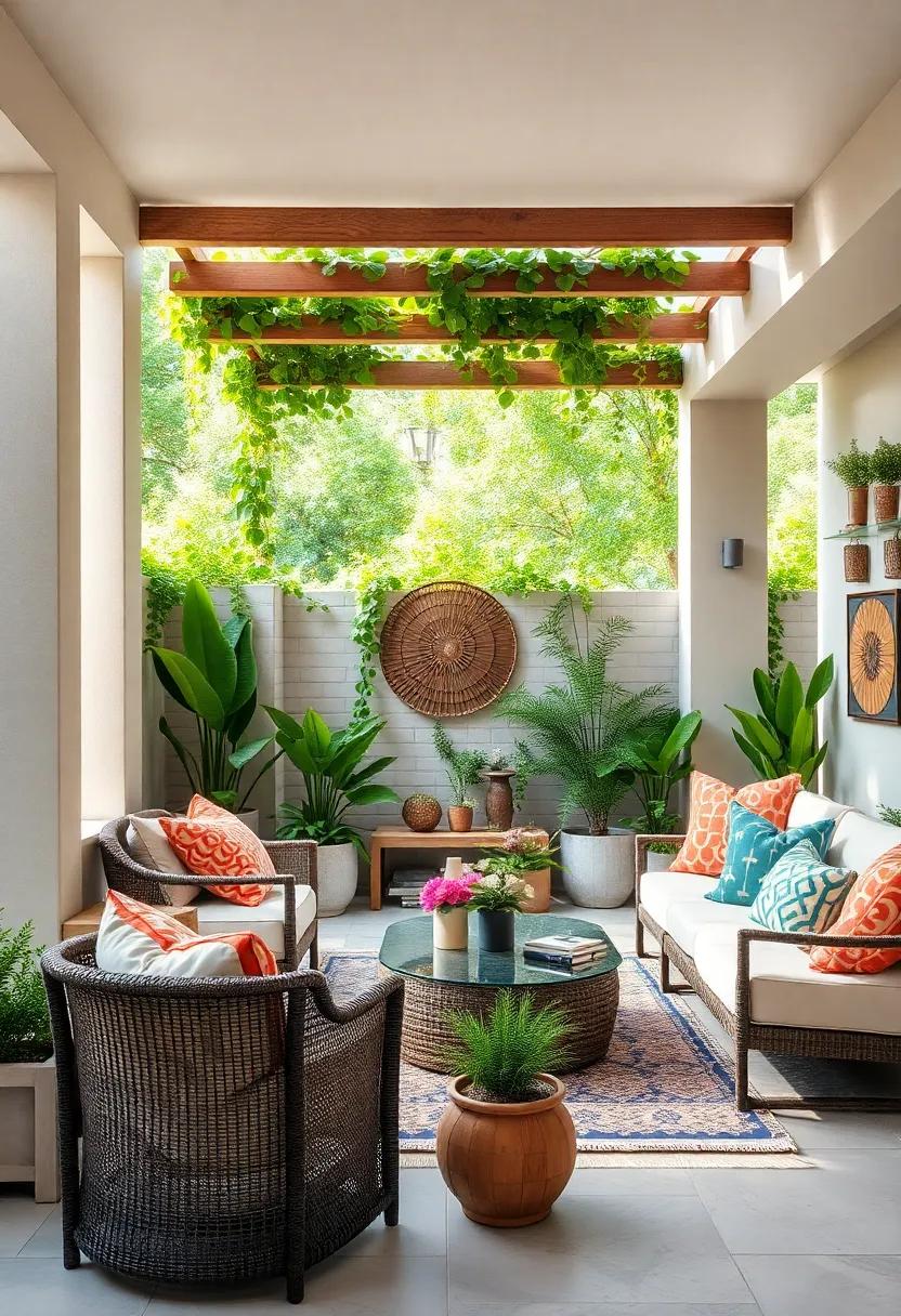 Hang Garden Art: ⁣Personalize your trellis with hanging art or decorative pieces that enhance its aesthetic