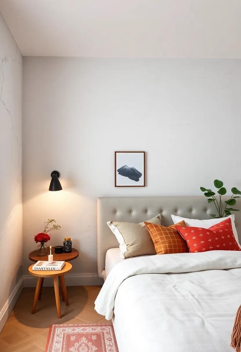 Chic Sconces: Install wall sconces beside ‌your bed for a stylish solution that provides soft, diffused lighting without taking up⁤ table space