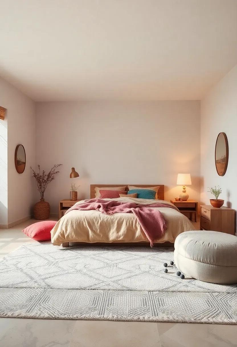 Textured Rugs: Choose a thick, soft rug to‌ enhance the ⁤cozy aesthetic, pairing with low lighting to create a warm atmosphere underfoot