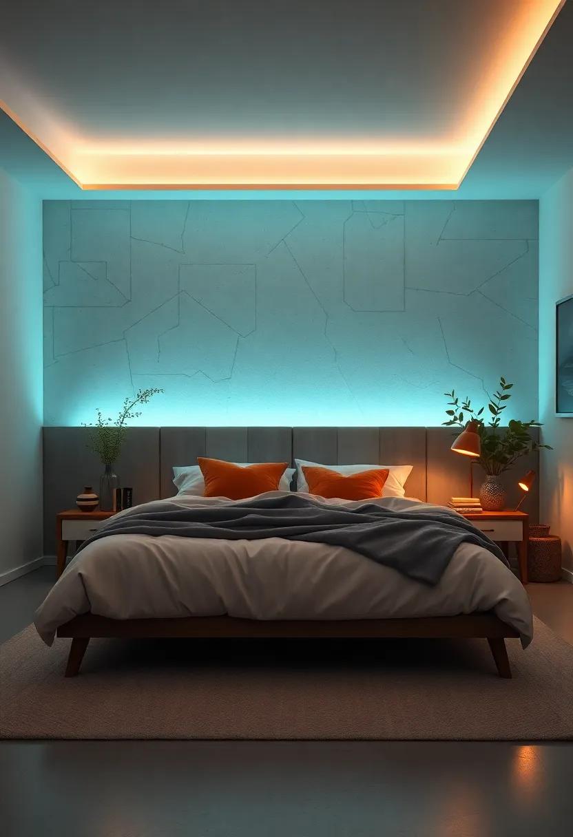 Under-Bed Glow: Add ‌LED strips beneath your bed for⁢ a subtle​ glow that ⁣creates an ethereal floating effect,enhancing the tranquility⁢ of your‍ space
