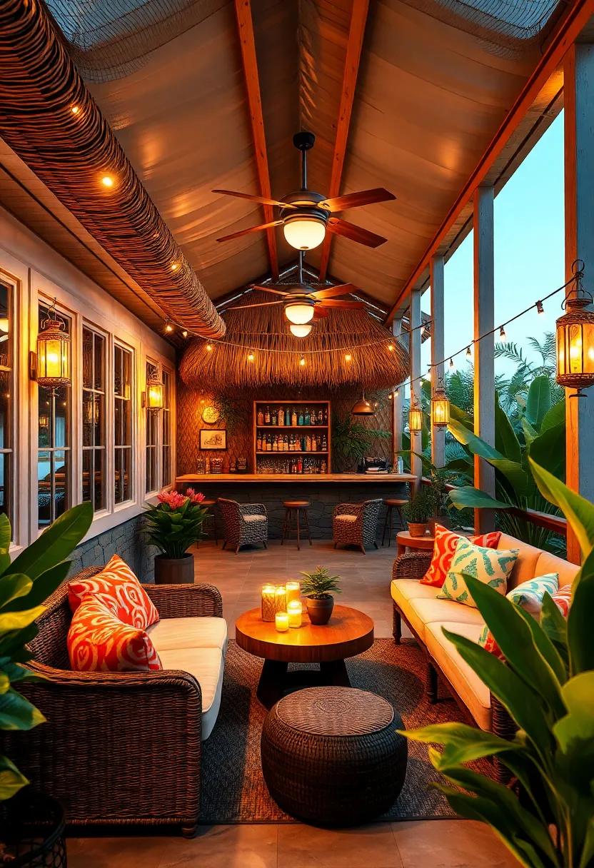 Sea​ Breeze Bar: ‍Complete‌ with‍ a⁤ quaint fish pond, this secluded porch bar serves a variety of cocktails that echo the essence of the ocean