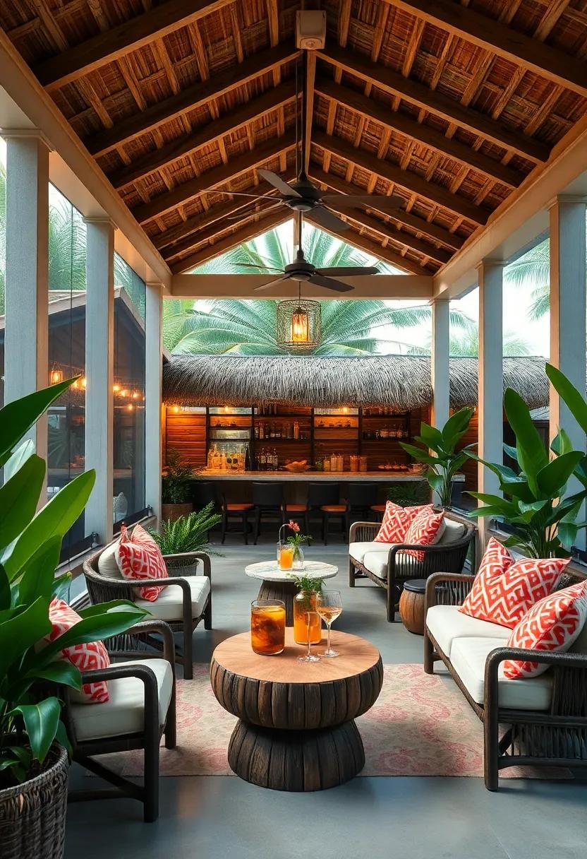 The Tropical Hideaway: A ‍hidden gem with comfy chairs and a friendly staff,​ serving an array of island-inspired beverages to elevate your mood