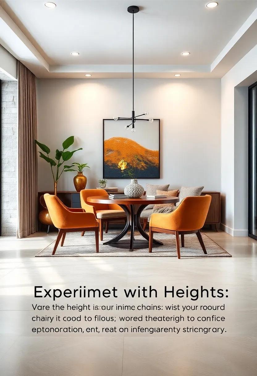 Incorporate a Statement Centerpiece: Elevate your table with a striking centerpiece, such as a bold vase or a stylish bowl, drawing attention and adding personality