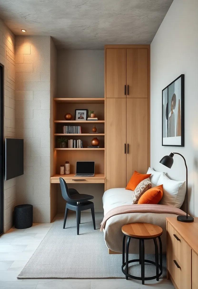 Hidden Desk: Opt ⁢for ⁢a fold-down or Murphy desk that can be stowed away ⁢when not in⁤ use,creating a homework station without cluttering the room