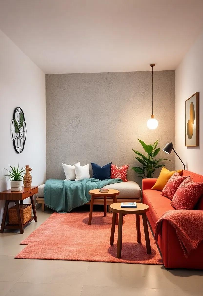 Stackable Furniture: ‍Use stackable stools or chairs‍ that can ​be ​easily‍ stored when not needed, perfect for accommodating friends while saving room