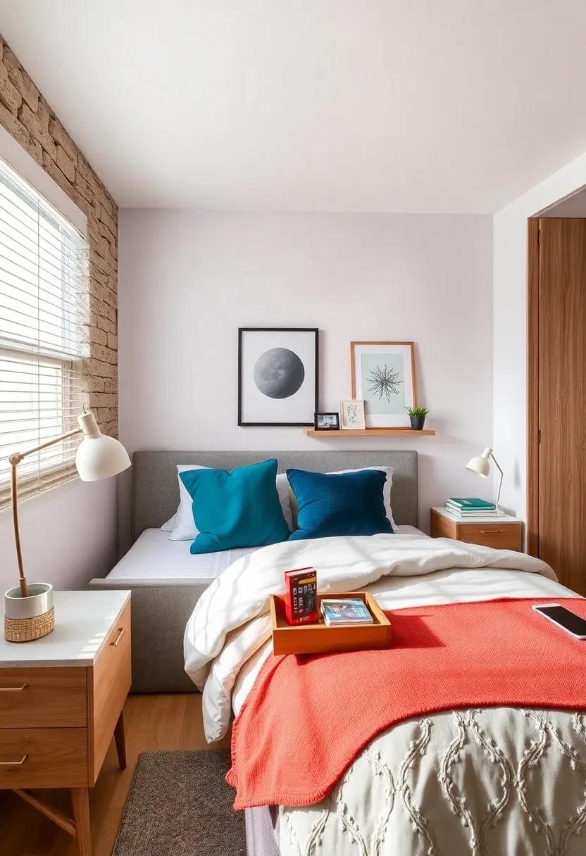 Bedside Caddy: Keep essential items within reach with a bedside ⁢caddy that hangs ‌off⁤ your bed frame, perfect for books, glasses, or electronics