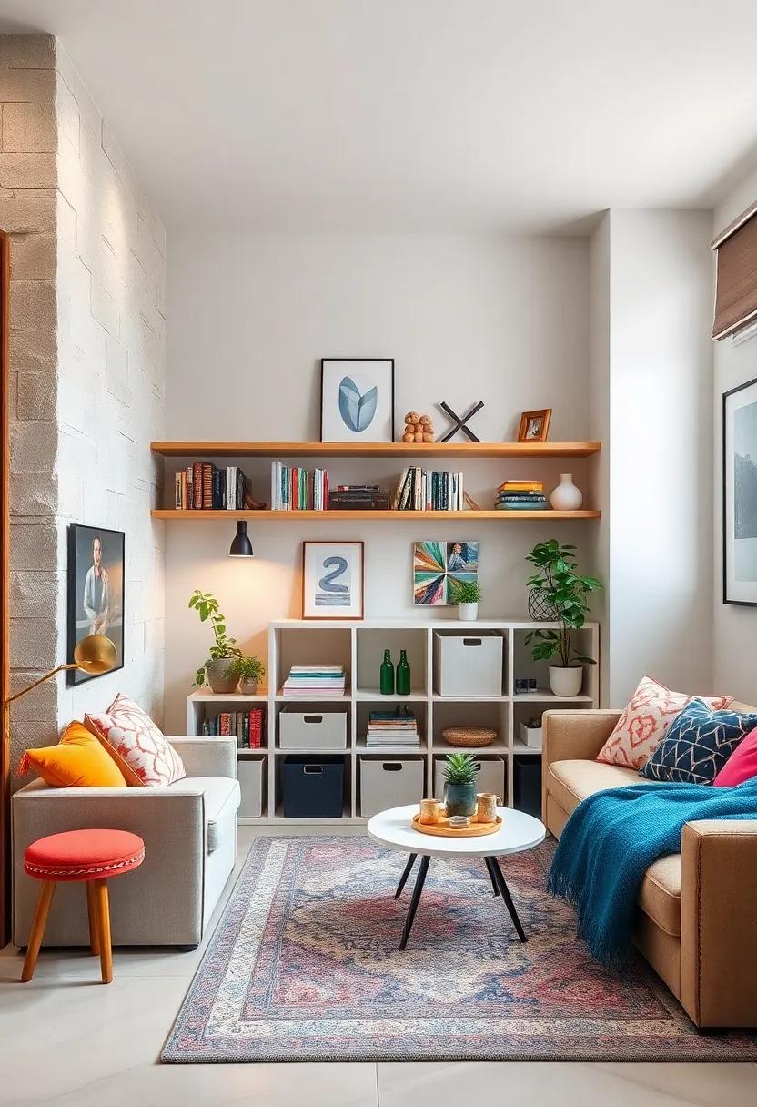 Cube Storage ‍Units: ​Use​ cube‍ organizers with‌ fabric ⁢bins to neatly store​ items while providing an attractive display for books and games